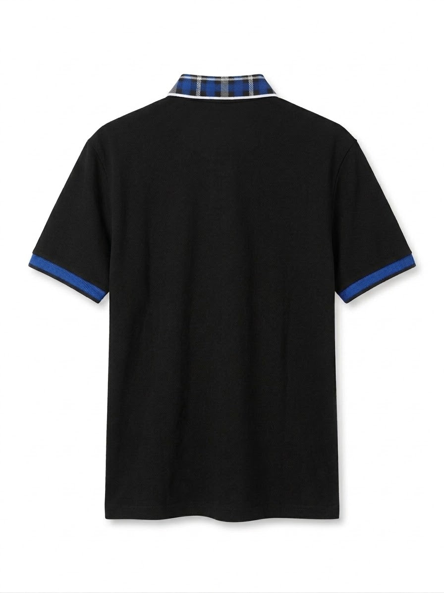 Shaquille O'Neal Men's Black Polo Shirt