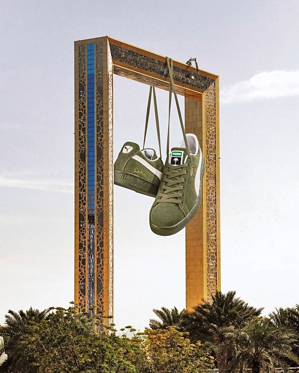PUMA SUEDE DUBAI OLIVE