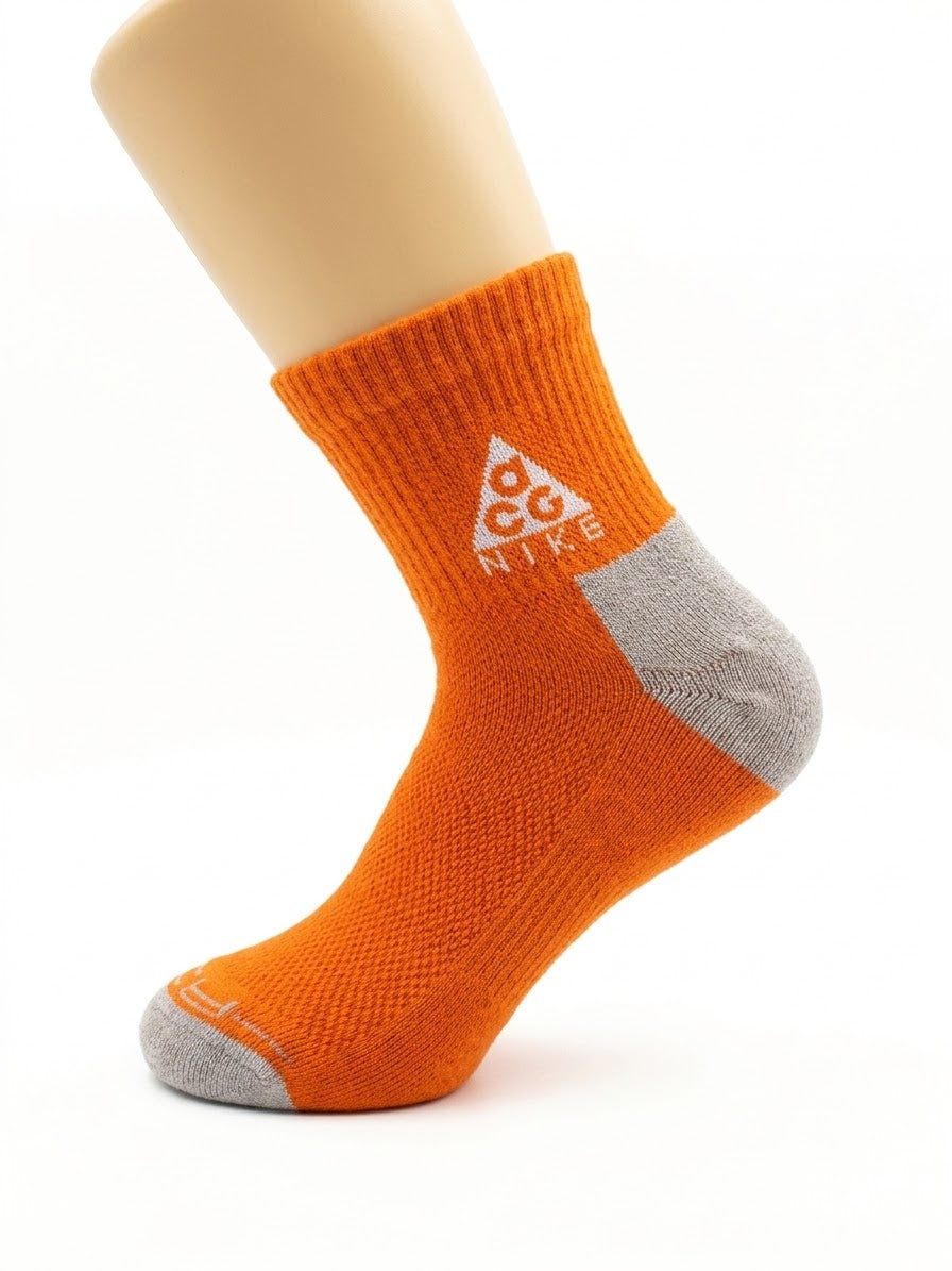NIKE SOCKS ORANGE (Each Kit Equal 3 pairs)
