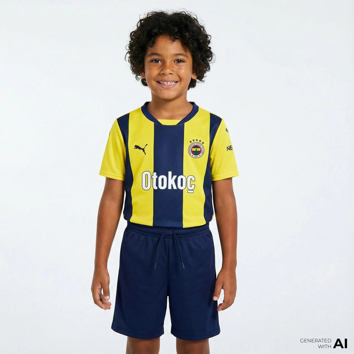 PUMA Fenerbahce Home Shirt Kids 2024/2025