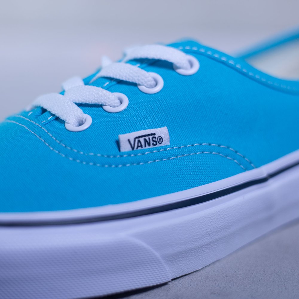 VANS Azure blue low-top sneakers