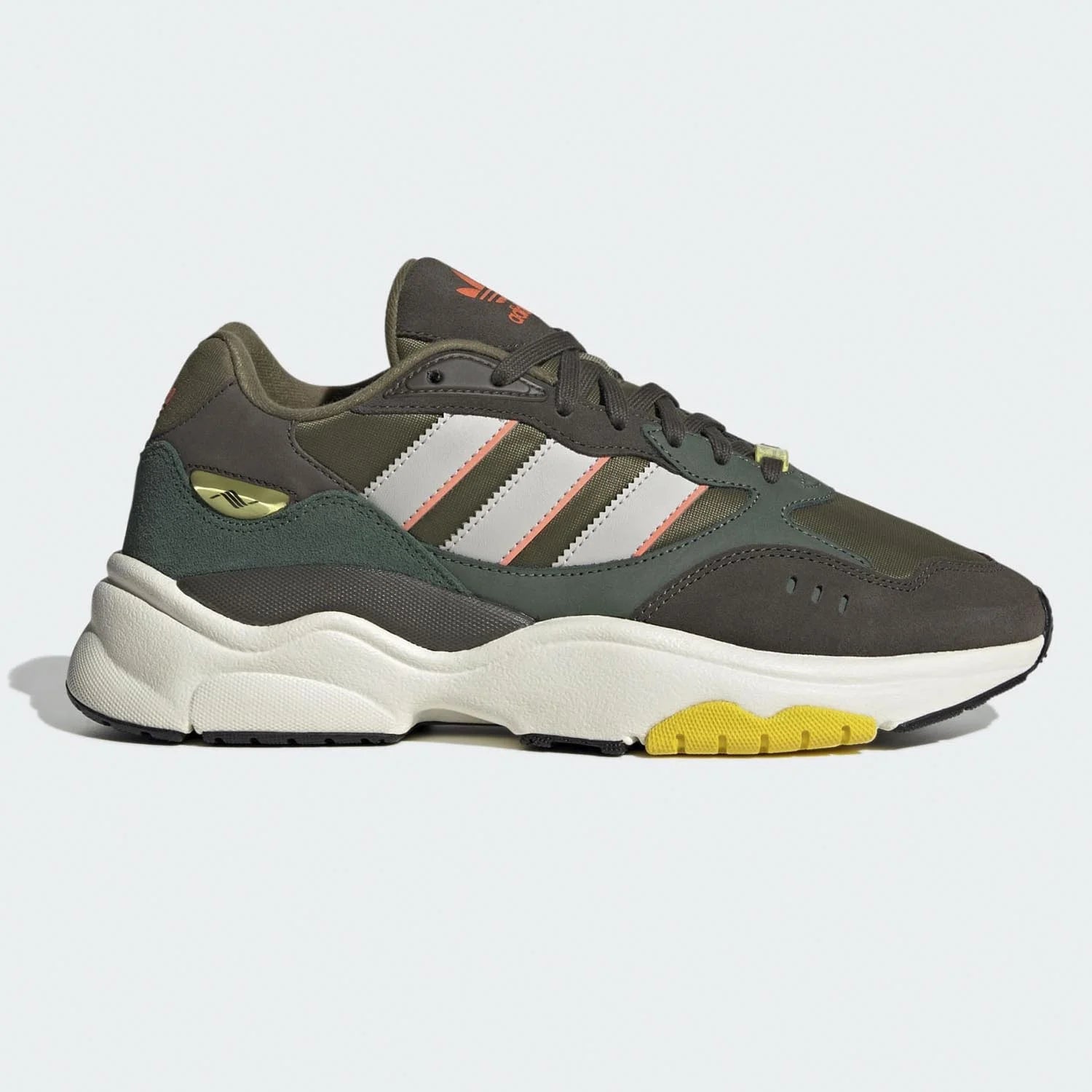 ADIDAS Retropy F90 زيتوني مركز رمادي