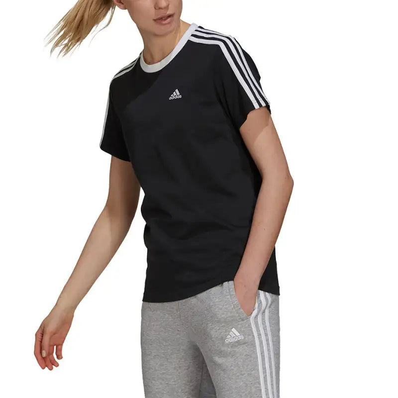 Adidas Essentials 3-Stripes T-shirt black