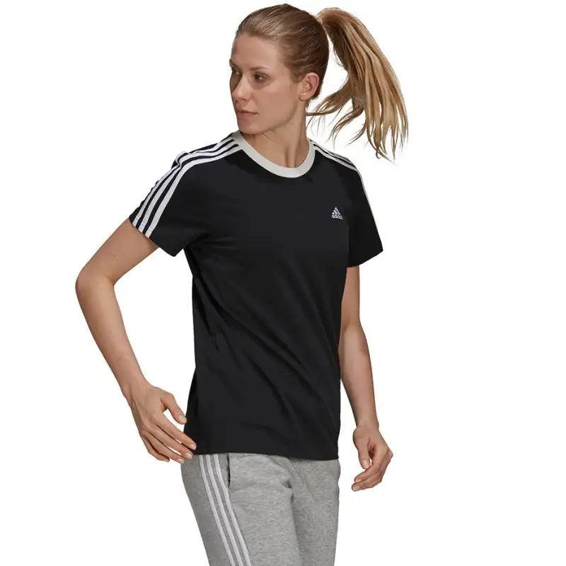 Adidas Essentials 3-Stripes T-shirt black
