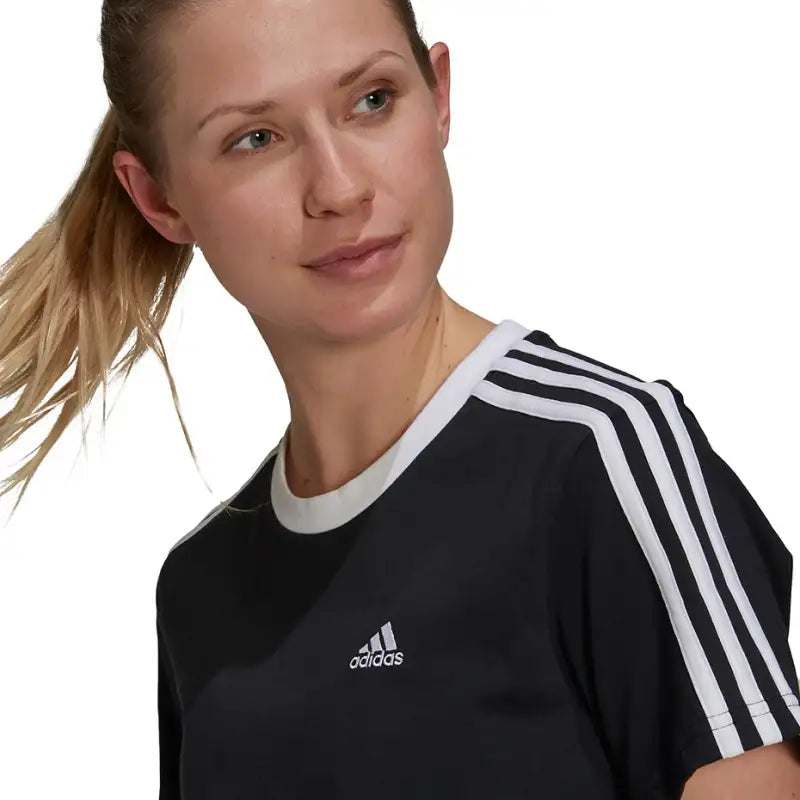 Adidas Essentials 3-Stripes T-shirt black