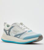 SKECHERS GO RUN PULSE-Sneakers-White Aqua