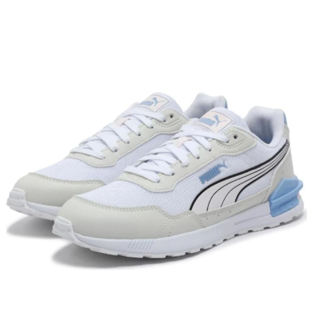 PUMA GRAVITON MEGA "أبيض رمادي بخاري"