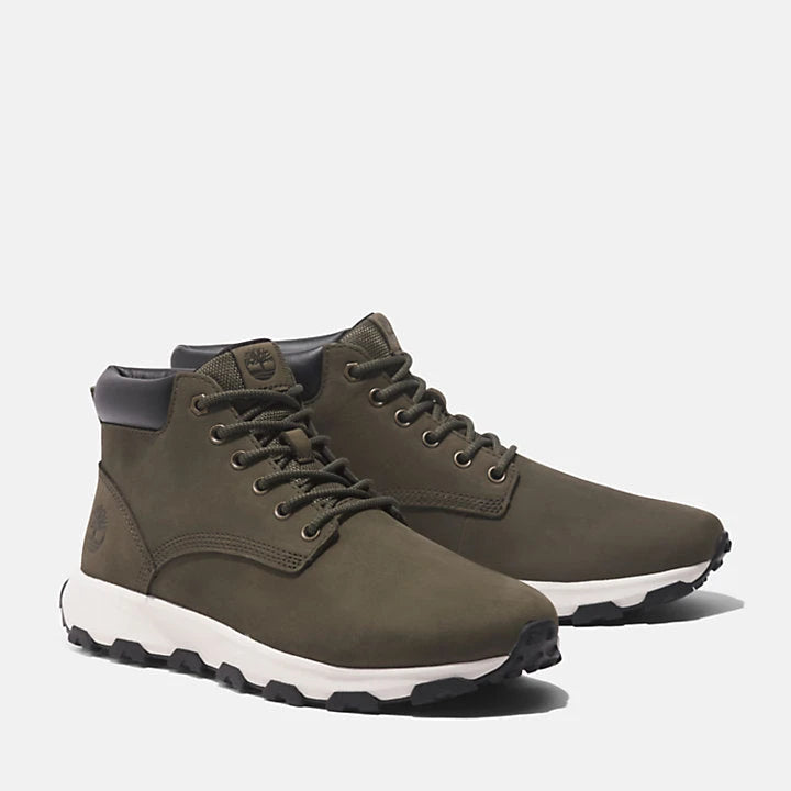 TIMBERLAND WINSOR PARK CHUKKA DARK GREEN NUBUCK