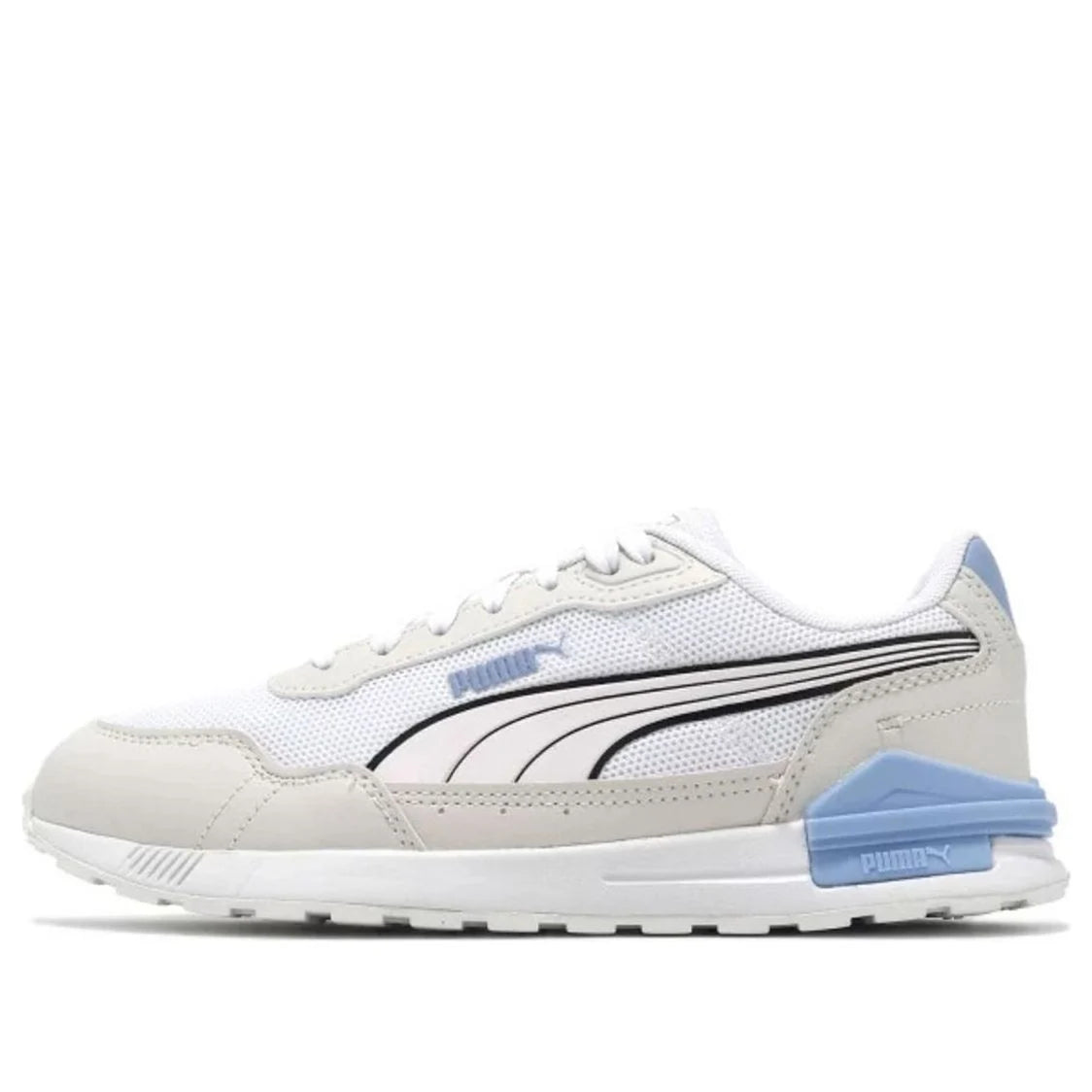 PUMA GRAVITON MEGA "أبيض رمادي بخاري"