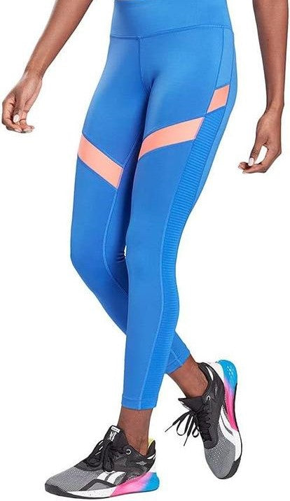 REEBOK Women's leggings speedwick blue leggings