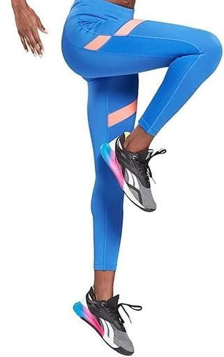 REEBOK Women's leggings speedwick blue leggings