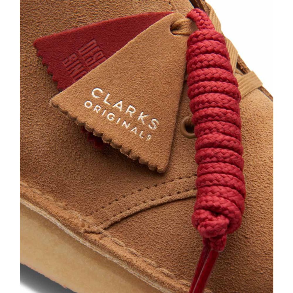 CLARKS DESERT COAL BOOTS BROWN