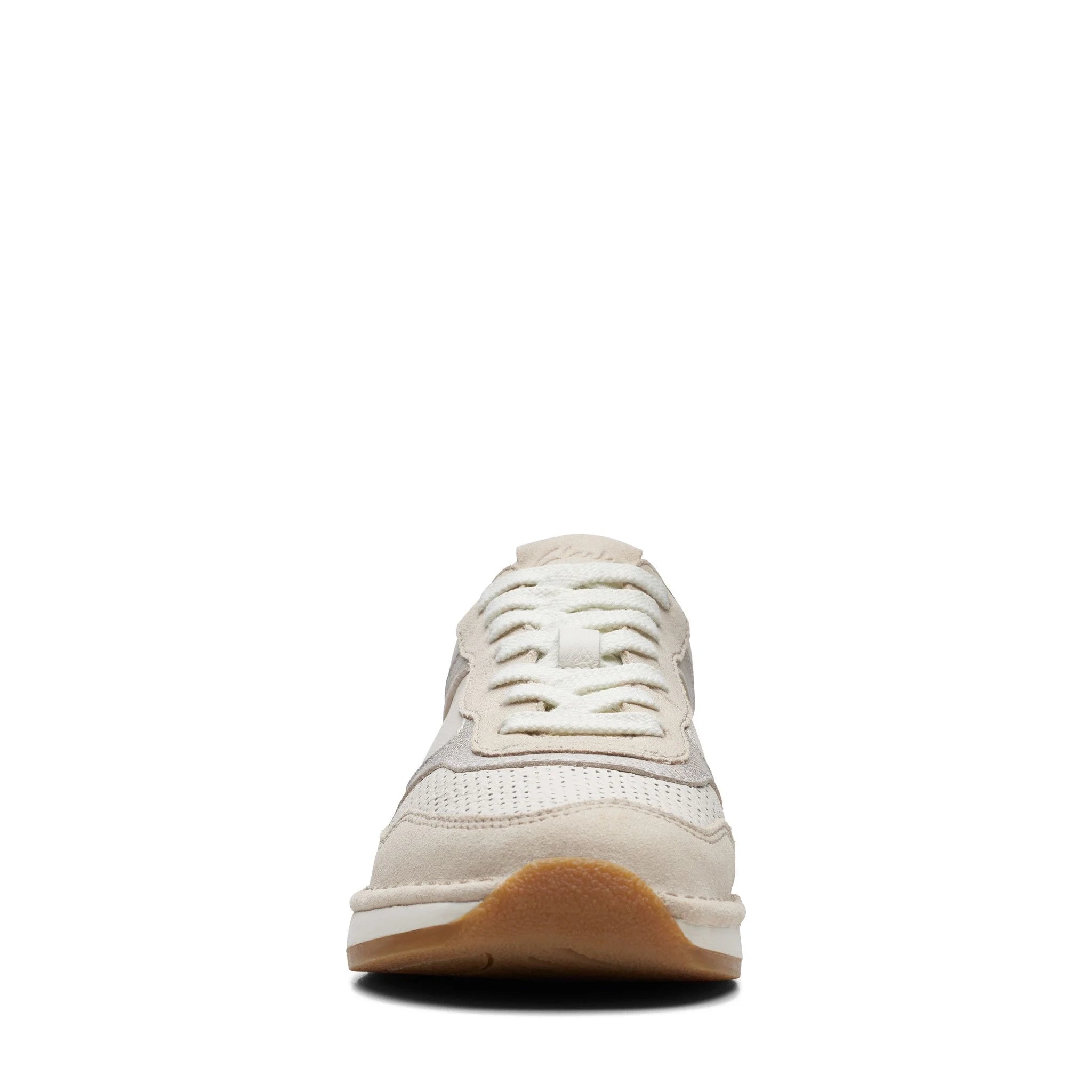 CLARKS حذاء سنيكرز جلد نسائي - كرافت رن تور
