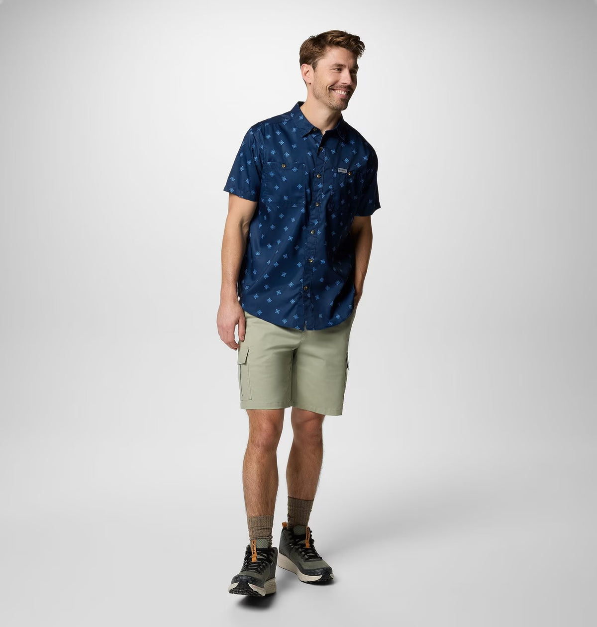 Columbia Men's Utilizer™ Printed Woven Short Sleeve Shirt