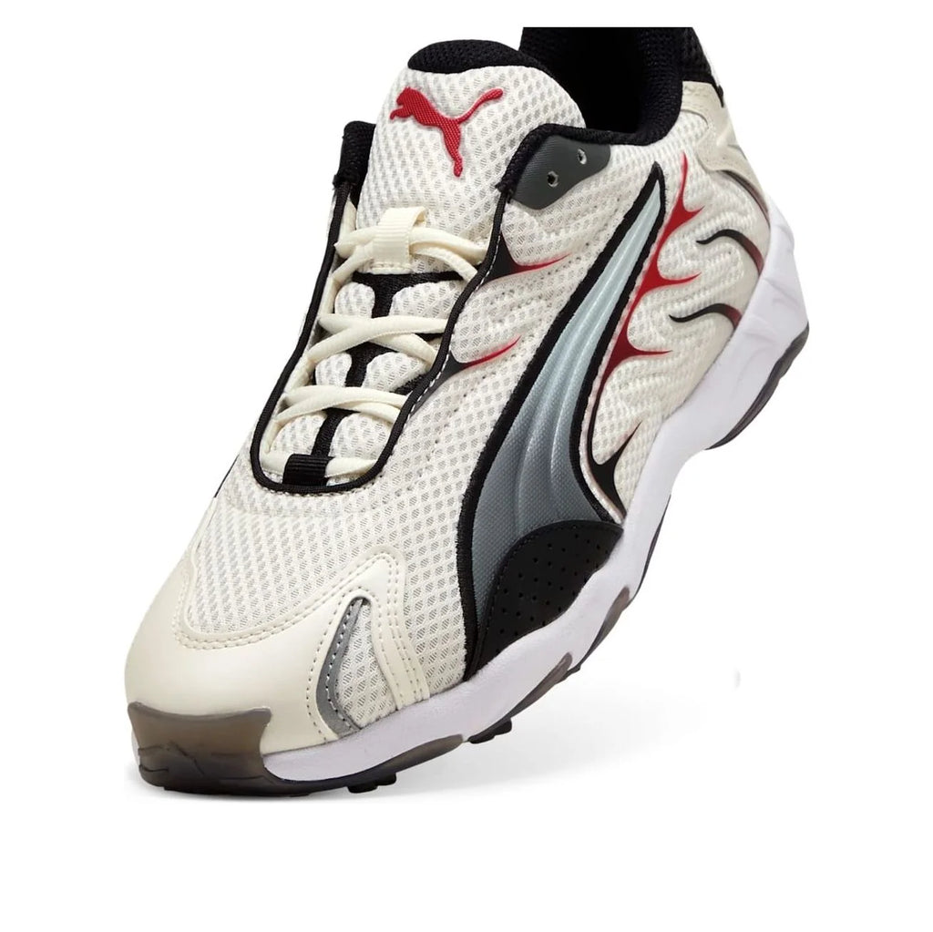 PUMA INHALE "أبيض دافئ وأحمر لكل الأوقات"