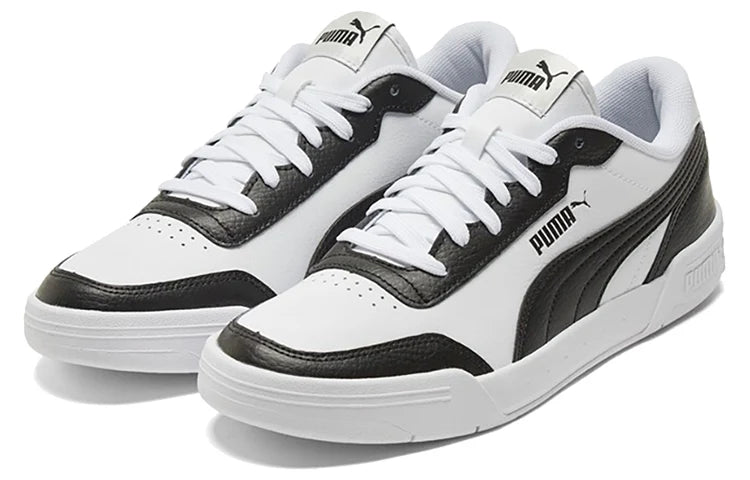 PUMA MEN'S CARACAL WHITE-BLACK SNEAKERS