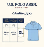 U.S. Polo Assn. Men's Solid Color Interlock Polo Shirt