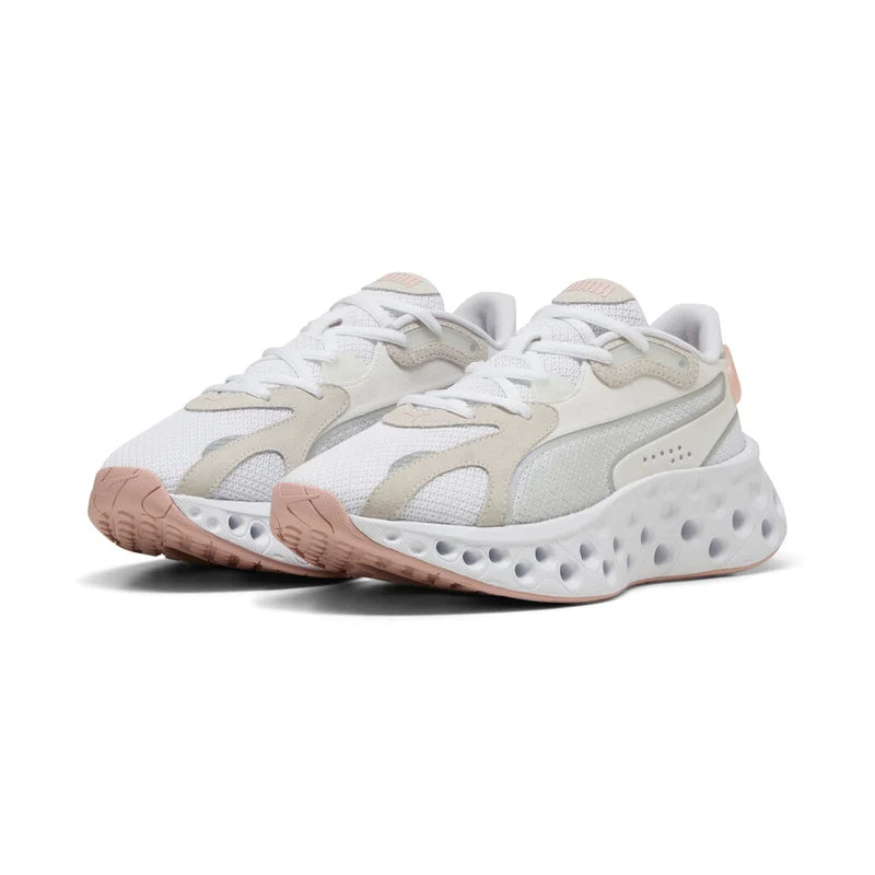 PUMA SOFTRIDE FREQUENCY TCOLOR WN WHITE-ROSE QUARTZ