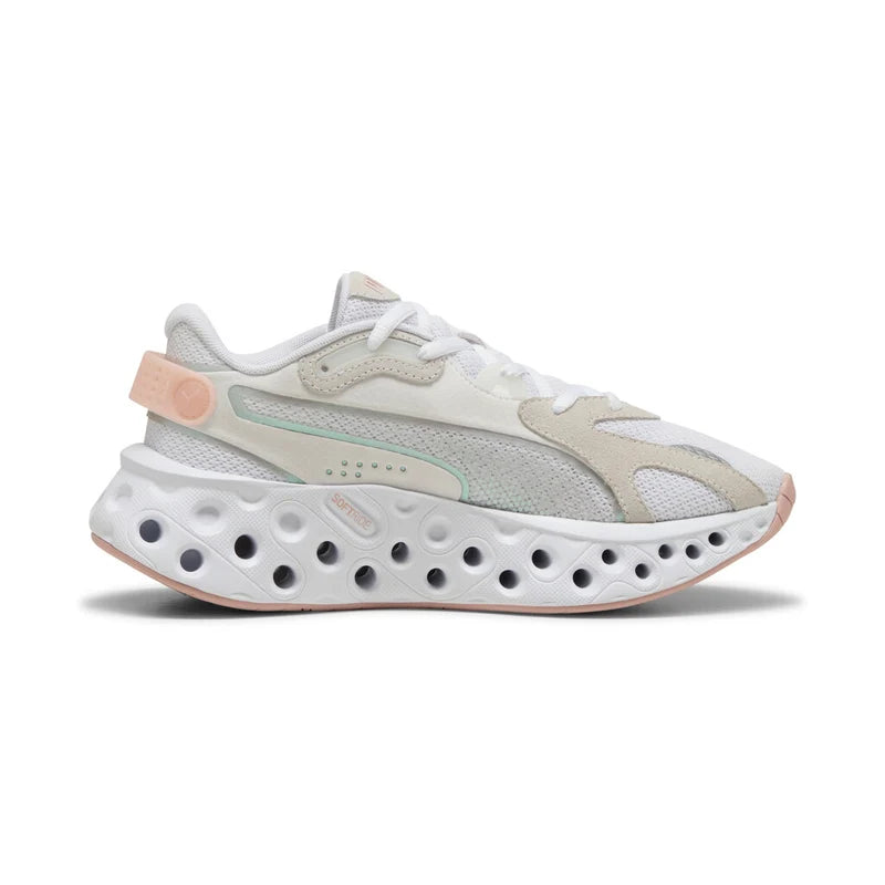 PUMA SOFTRIDE FREQUENCY TCOLOR WN WHITE-ROSE QUARTZ
