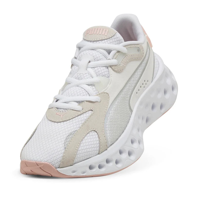 PUMA SOFTRIDE FREQUENCY TCOLOR WN WHITE-ROSE QUARTZ