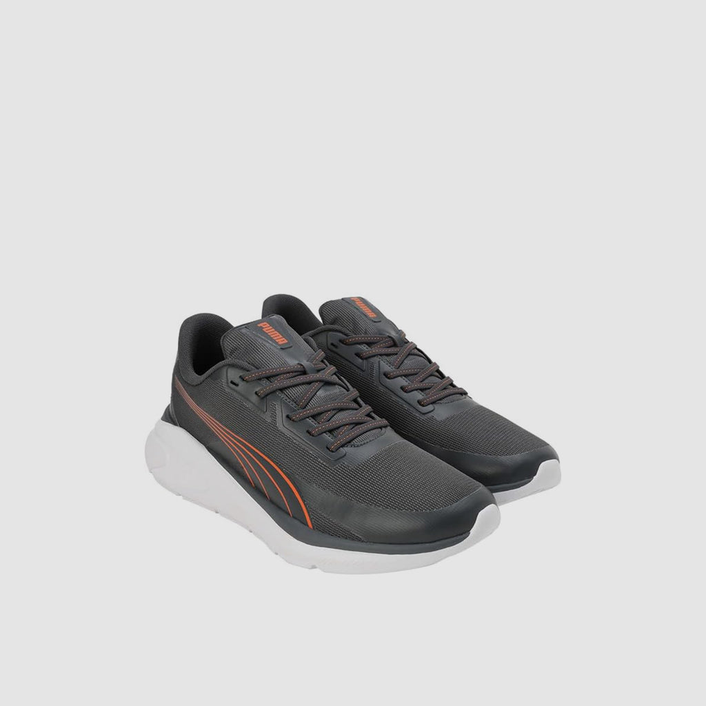 PUMA MENS EVOFLEX STRONG LACE-UP RUNNING SHOES