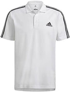 ADIDAS AEROREADY Essentials Piqué Embroidered Small Logo 3-Stripes Polo Shirt (GK9138)