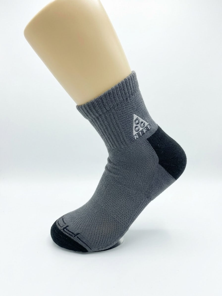 NIKE SOCKS GRAY (Each Kit Equal 3 pairs)