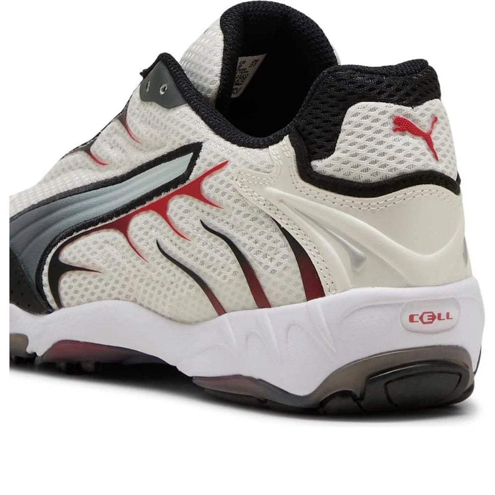 PUMA INHALE "أبيض دافئ وأحمر لكل الأوقات"