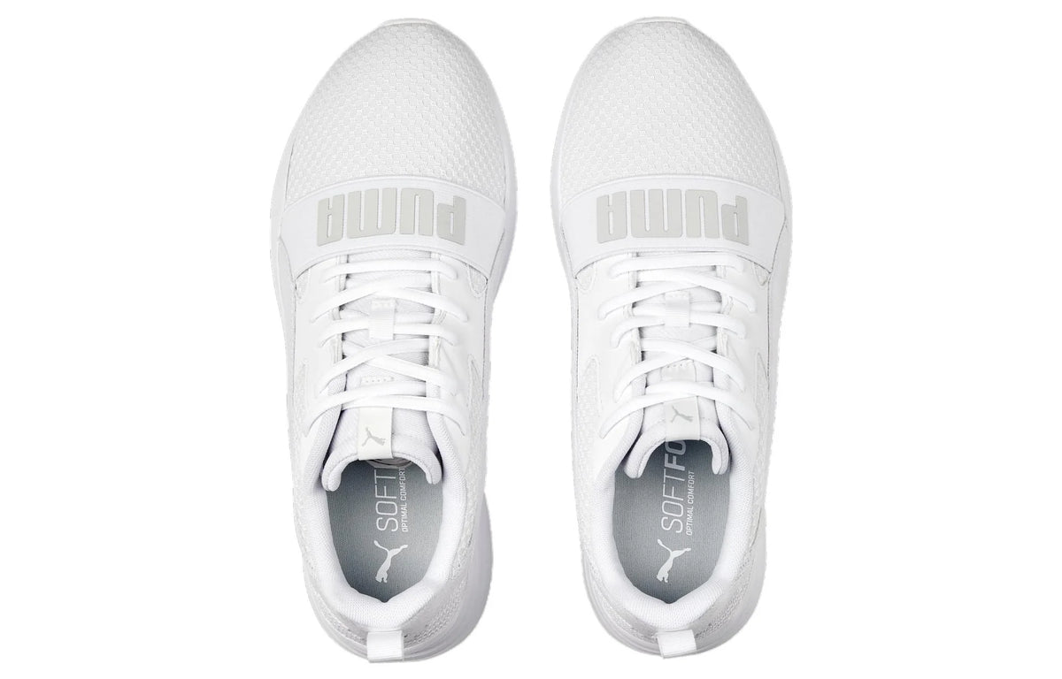 PUMA WIRED RUN PURE 'WHITE COOL LIGHT GREY'