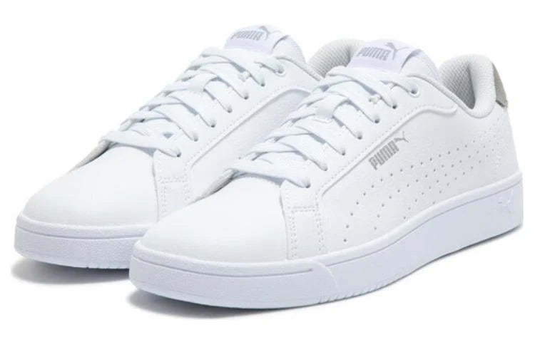 PUMA Grounded مثقوب "أبيض رمادي"