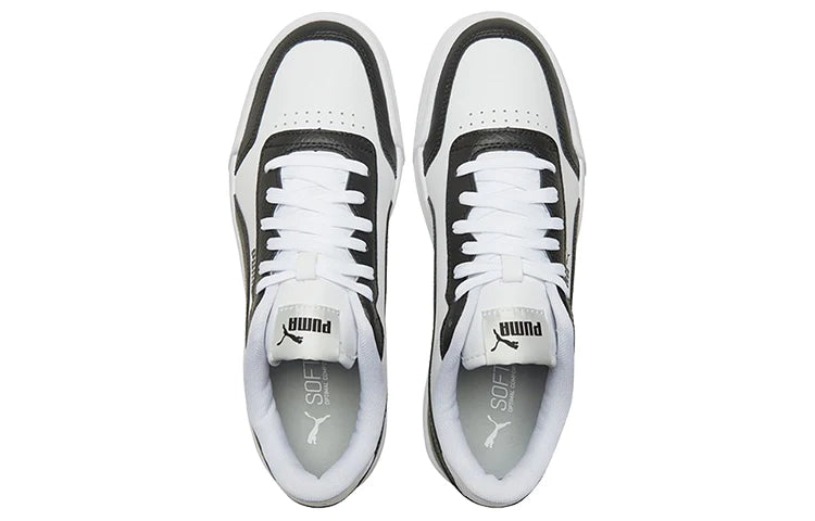 PUMA MEN'S CARACAL WHITE-BLACK SNEAKERS