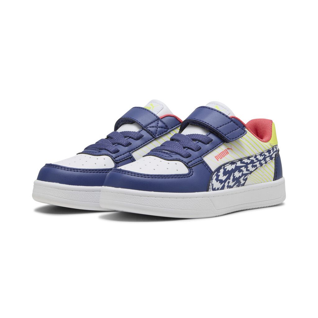 PUMA CAVEN 2.0 KIDS SNEAKERS WITH SCRATCH BLUE