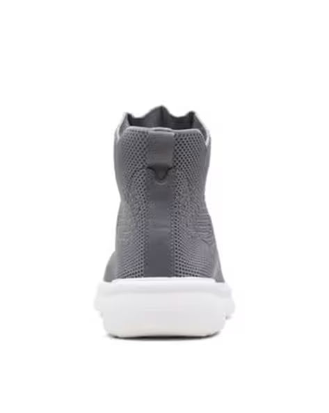 CLARKS Knitted Ankle-Length Lace-Up Boots