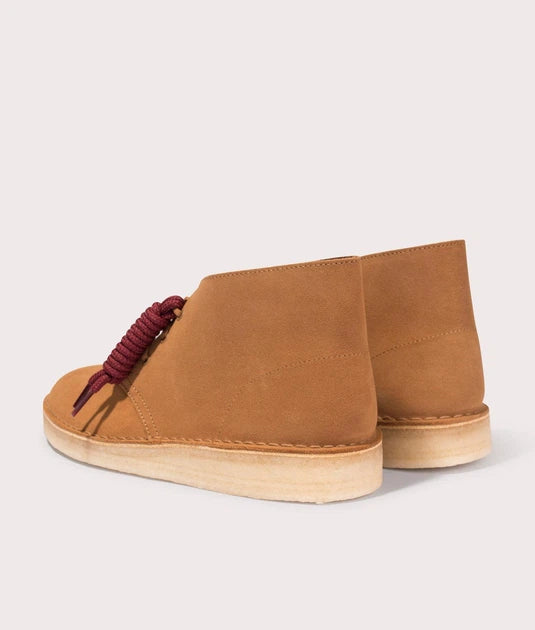 CLARKS DESERT COAL BOOTS BROWN