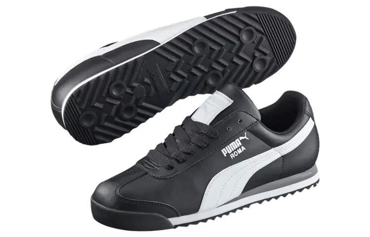 PUMA ROMA BASIC 'BLACK WHITE'