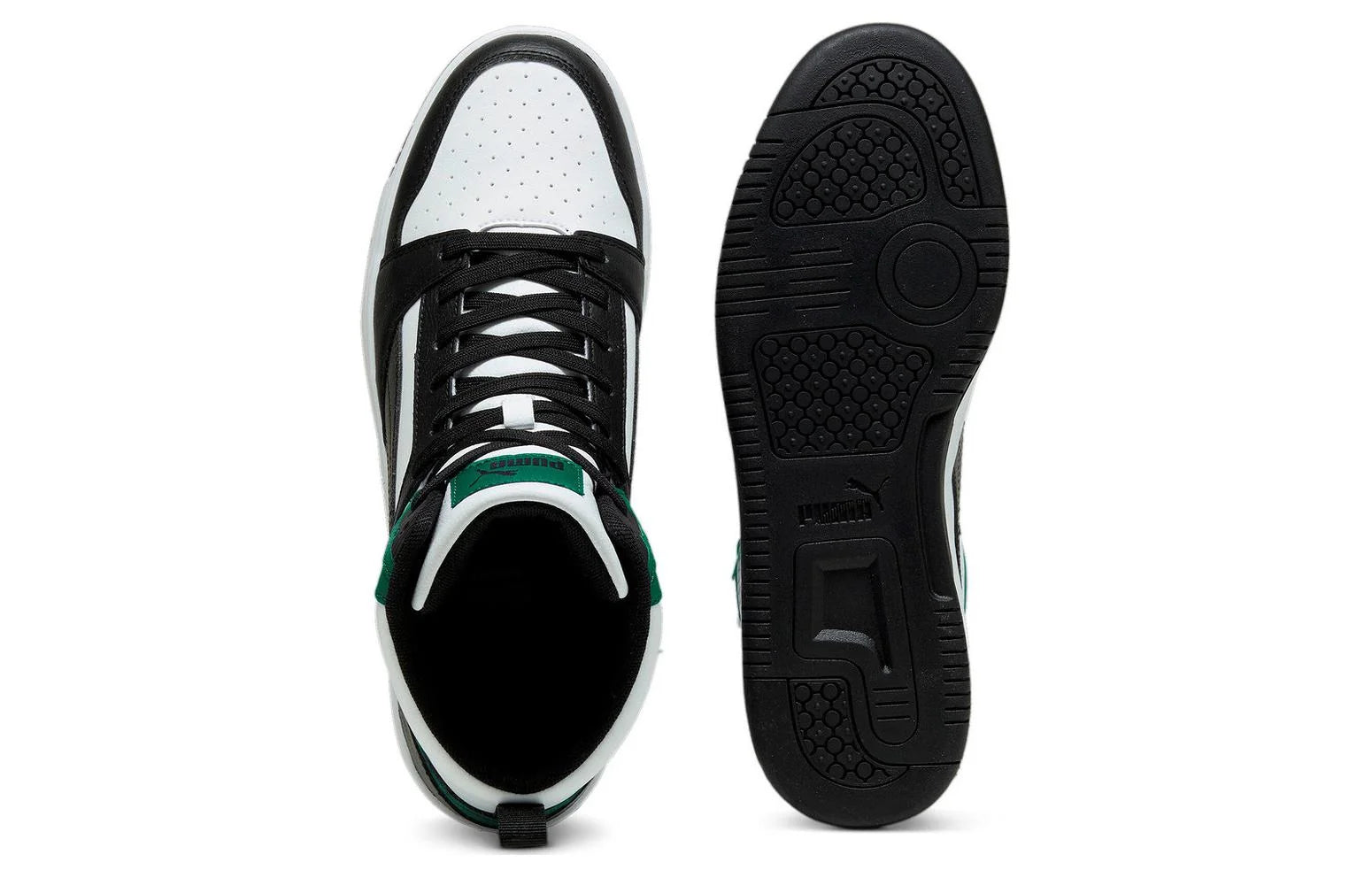 PUMA REBOUND V6 'BLACK WHITE GREEN'