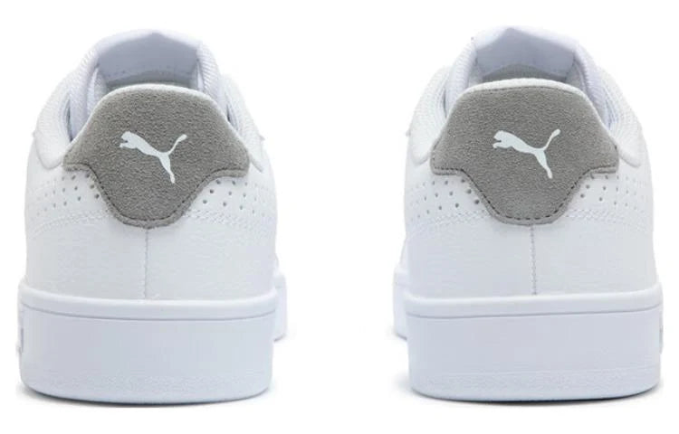 PUMA Grounded مثقوب "أبيض رمادي"