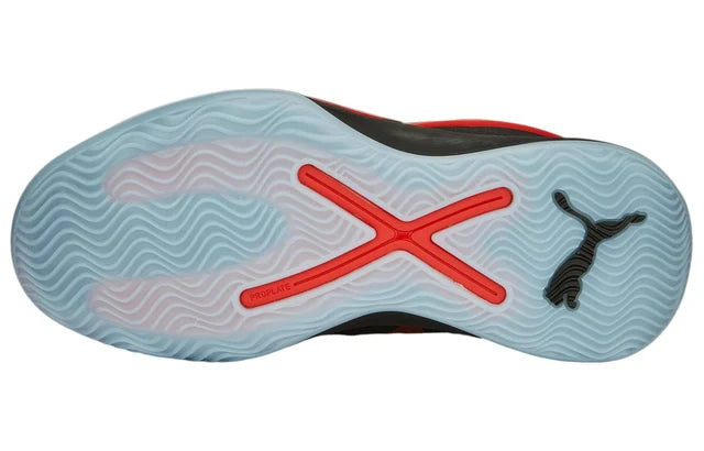 PUMA Rise Nitro "أسود أحمر"