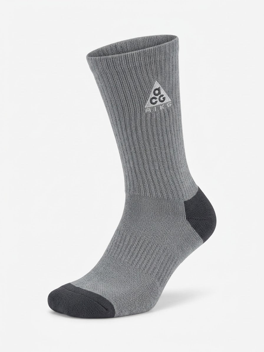 NIKE SOCKS GRAY (Each Kit Equal 3 pairs)