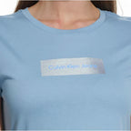 Calvin Klein Jeans Ladies' Logo Tee, Blue