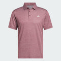 ADIDAS PERFORMANCE HEATHER POLO SHIRT