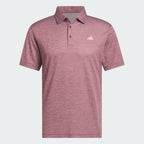 ADIDAS PERFORMANCE HEATHER POLO SHIRT