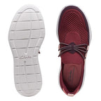CLARKS BURGUNDY C LOAFER FLAT