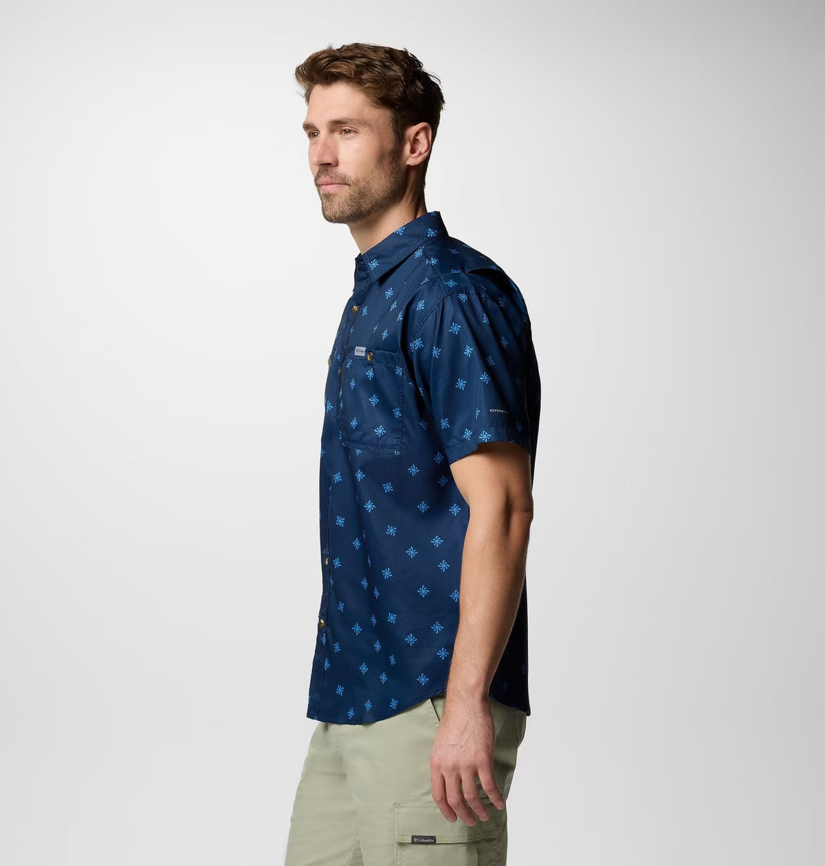 Columbia Men's Utilizer™ Printed Woven Short Sleeve Shirt