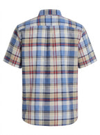 TOMMY HILFIGER Men's Classic Plaid Short Sleeve