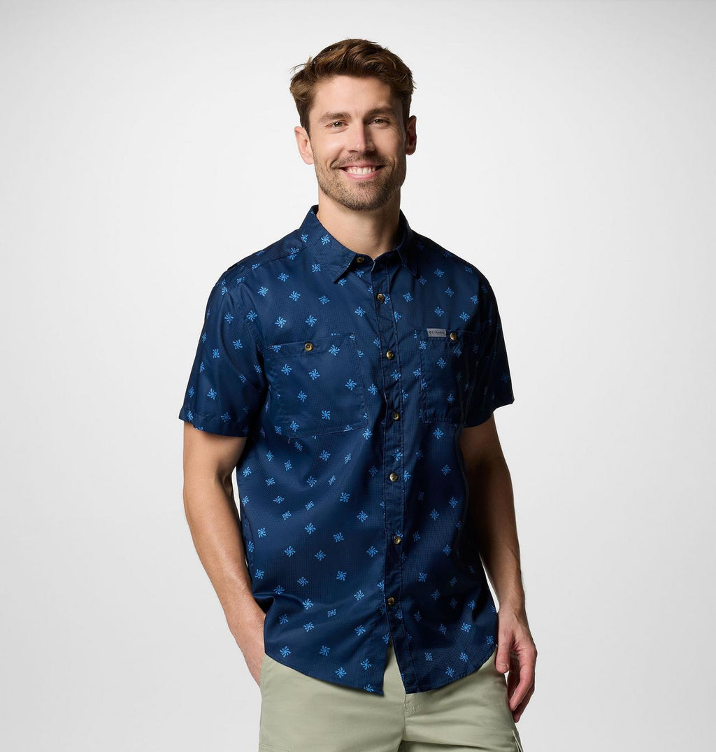 Columbia Men's Utilizer™ Printed Woven Short Sleeve Shirt