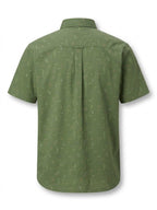 Columbia Men's Short-Sleeve Outdoor Print Button-Up Shirt - Olive Green