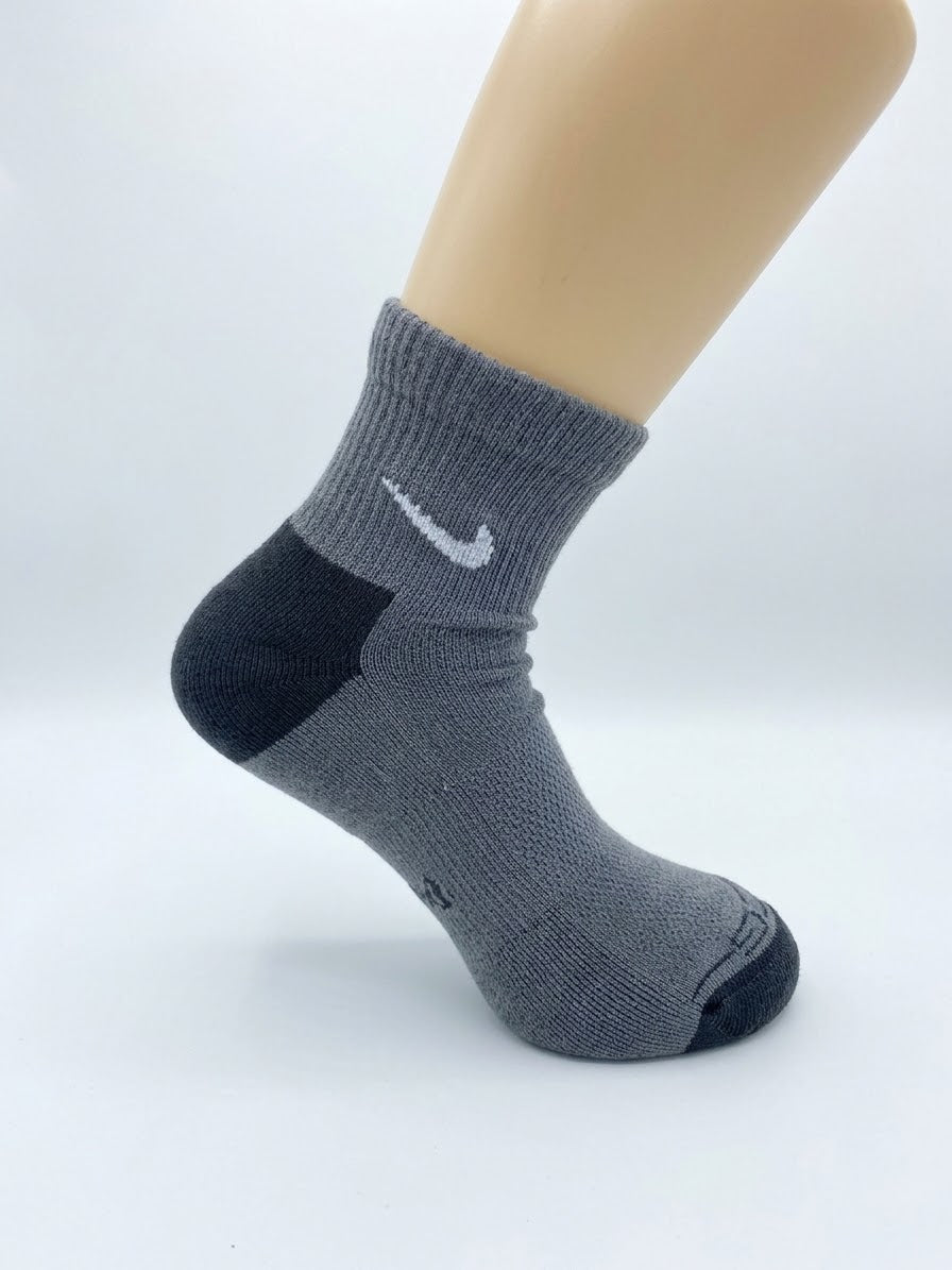 NIKE SOCKS GRAY (Each Kit Equal 3 pairs)