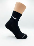 NIKE SOCKS BLACK (Each Kit Equal 3 pairs)