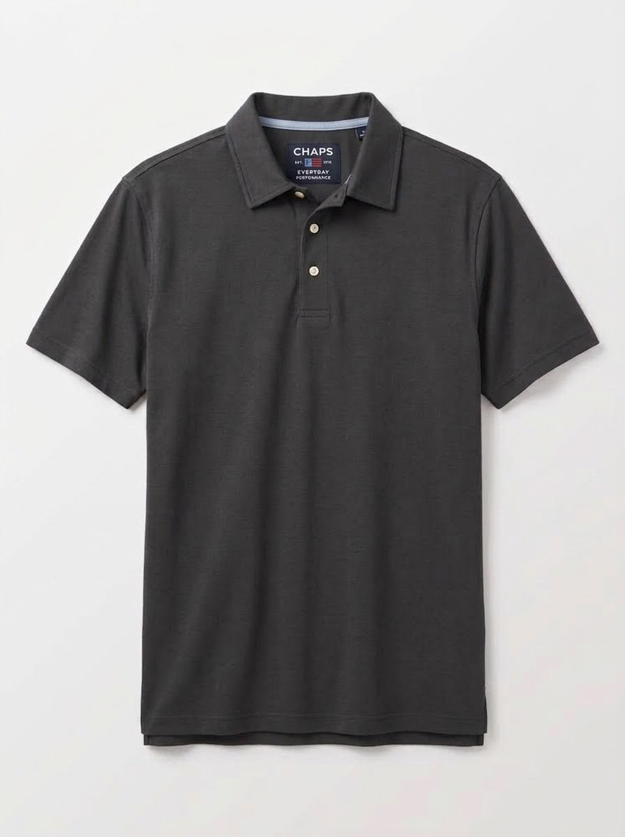 Chaps Men's Everyday Performance Short Sleeve Polo Shirt
